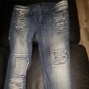 Frankie B distressed denim great condition